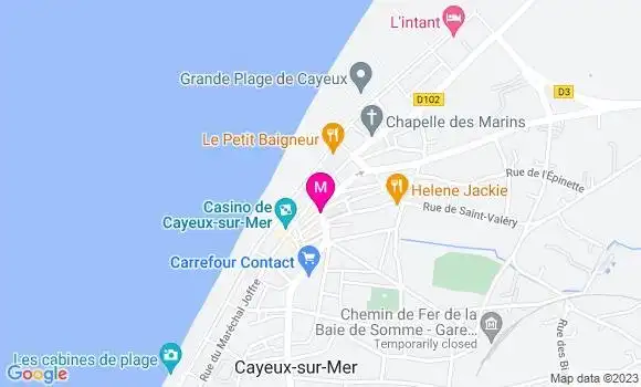 Localisation Pizzeria Pizza de la Baie