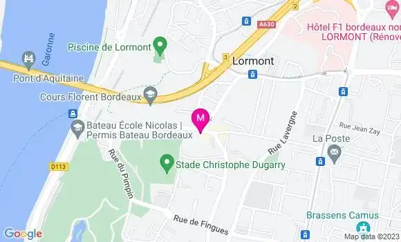 Localisation Restaurant Auberny