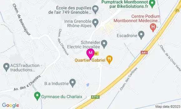 Localisation Restaurant  Le 197