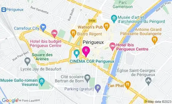 Localisation Pizzeria Mataguerre