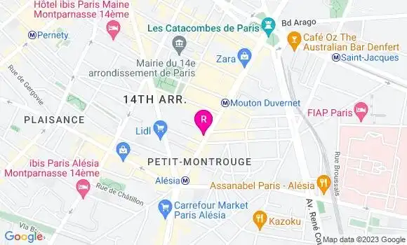 Localisation Restaurant  Matisse