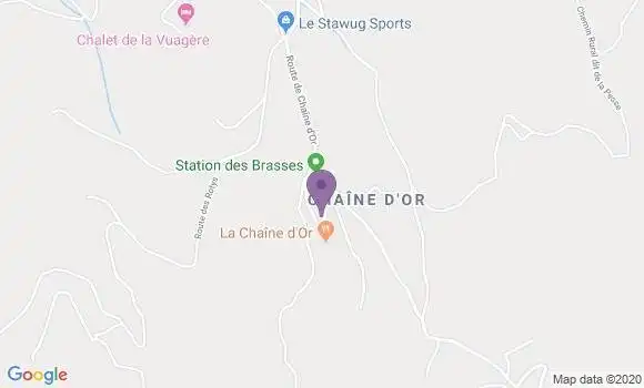Localisation Restaurant  Le Vieux Mazot