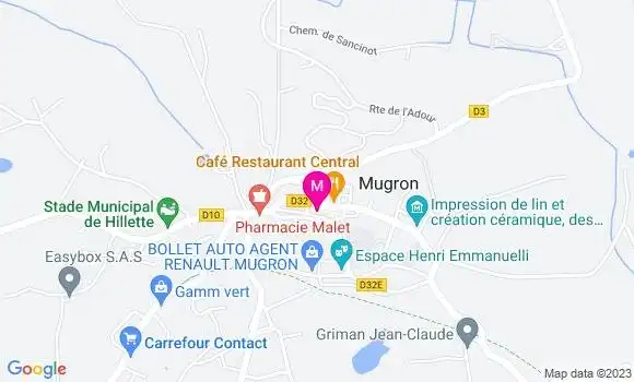 Localisation Restaurant  Aux Saveurs du Buron
