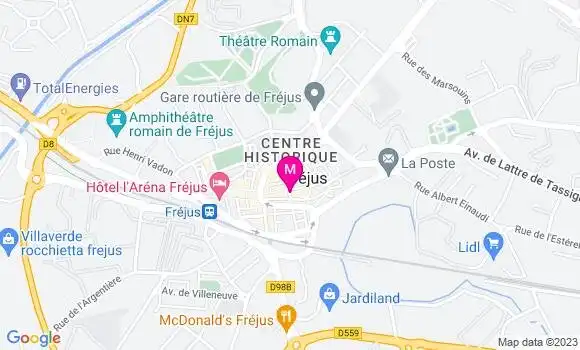 Localisation Restaurant  La Maison de la Glace