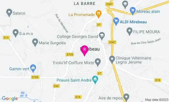 Localisation Kebab Mirbo