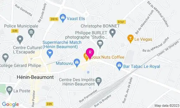 Localisation Restaurant  Le Grill House