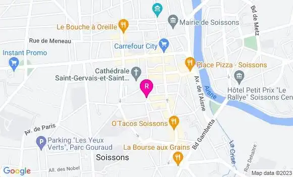 Localisation Restaurant  Le Tassili