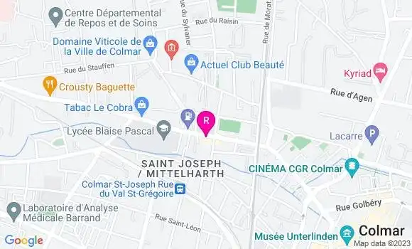 Localisation Restaurant  Le Palace