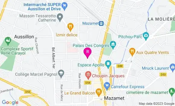 Localisation Pizzeria Luccachia Pizza