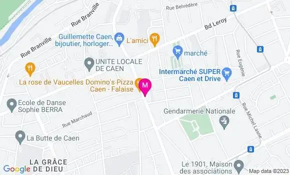 Localisation Restaurant  La Marsa