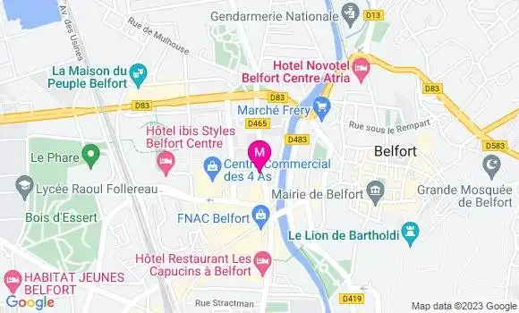 Localisation Restaurant  Les Thés de Bernie