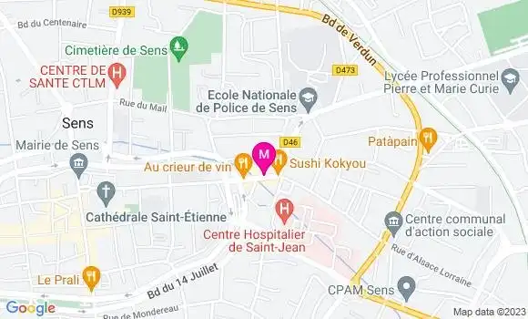 Localisation Kebab Le Pacha d