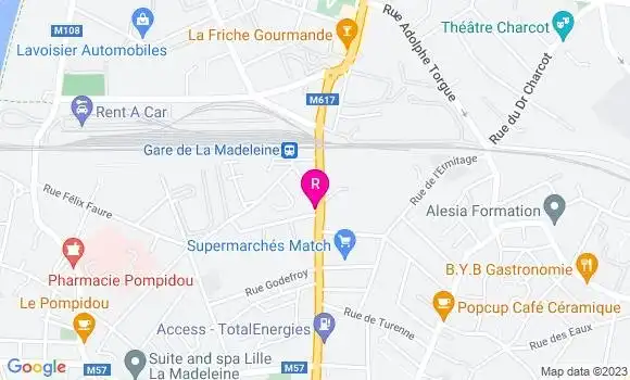 Localisation Restaurant  El Pacha