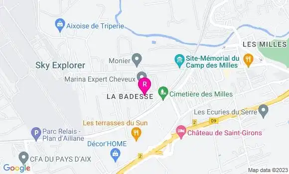 Localisation Restaurant  Au Fil des Saisons