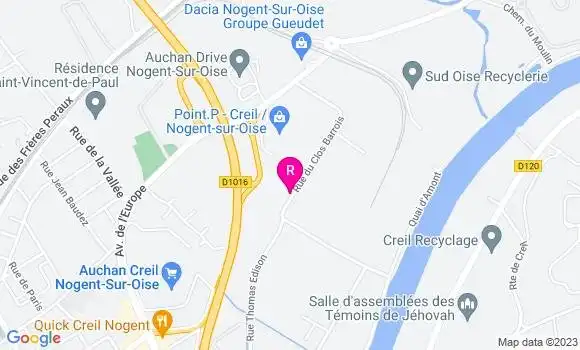 Localisation Restaurant  Espace Romance