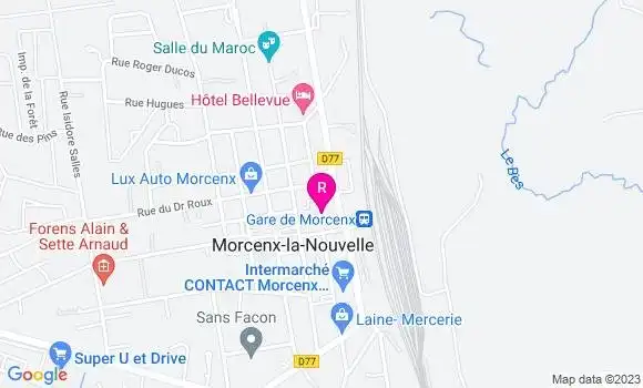 Localisation Restaurant  Le Combi