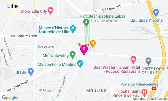 Localisation Restaurant Italien A et L Foods