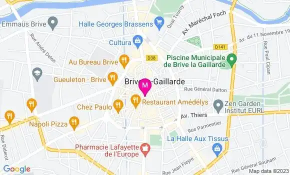Localisation Fast Food Subway