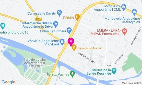 Localisation Restaurant  La Cocotte