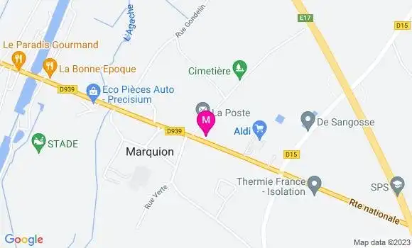Localisation Restaurant  La Fine Gueule