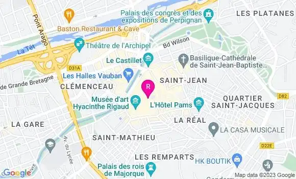 Localisation Restaurant Salon de Thé French Coffee Shop