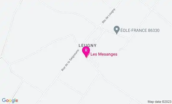 Localisation Restaurant  Les Mesanges