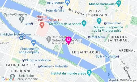 Localisation Restaurant  Le Flore en l