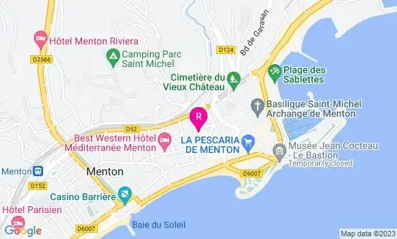Localisation Restaurant  A l