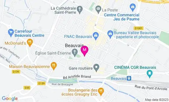 Localisation Restaurant  La Cascade