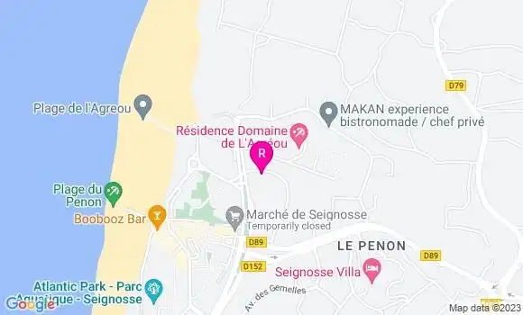 Localisation Restaurant  L