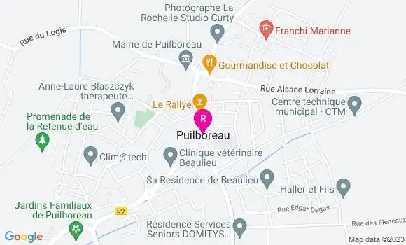 Localisation Fast Food Subway