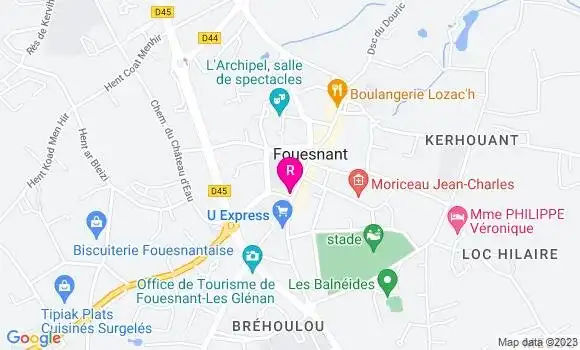 Localisation Restaurant Bar Bar des Sports