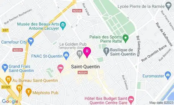 Localisation Fast Food Subway