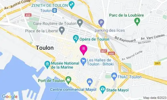 Localisation Restaurant  L