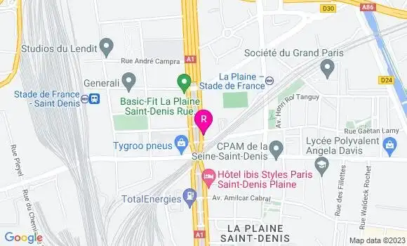 Localisation Sandwicherie Subway