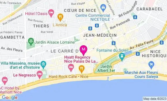 Localisation Restaurant  Boulangerie Multari
