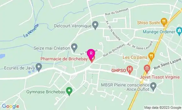 Localisation Restaurant Tacos Senlis Tacos