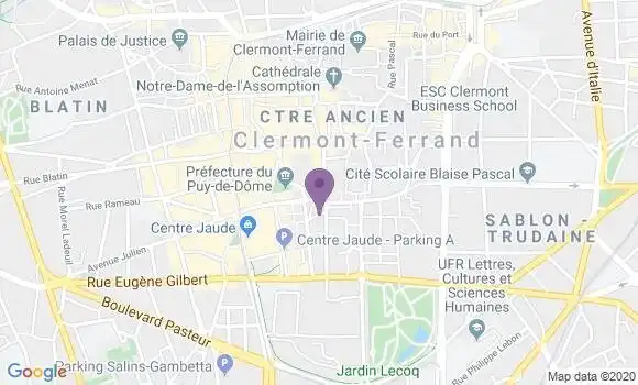 Localisation Bistrot Le Tir Bouchon