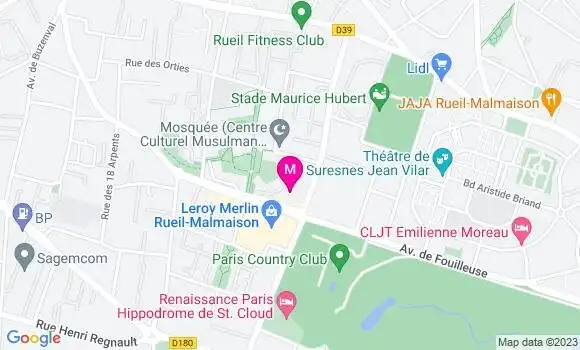 Localisation Restaurant  Au Brazier