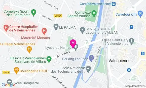 Localisation Restaurant  Route 59