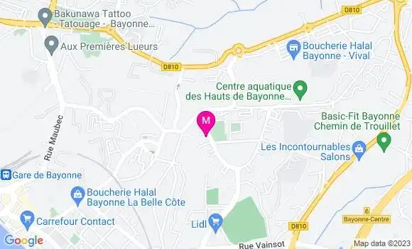 Localisation Sandwicherie A3s