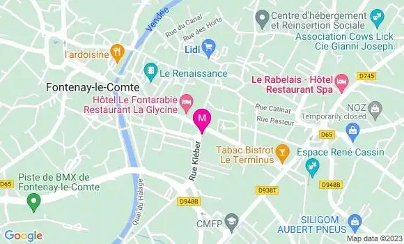 Localisation Restaurant  Chicago Pizza