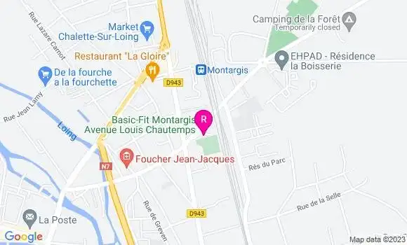 Localisation Sandwicherie Marina Pizza