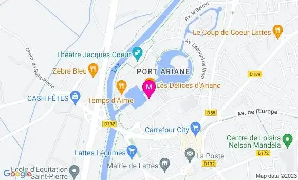 Localisation Restaurant Couscous Cirta
