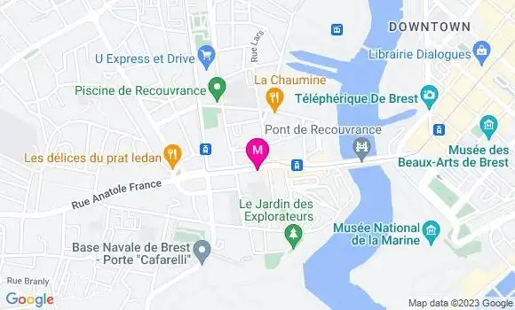 Localisation Restaurant  Le Tandoori