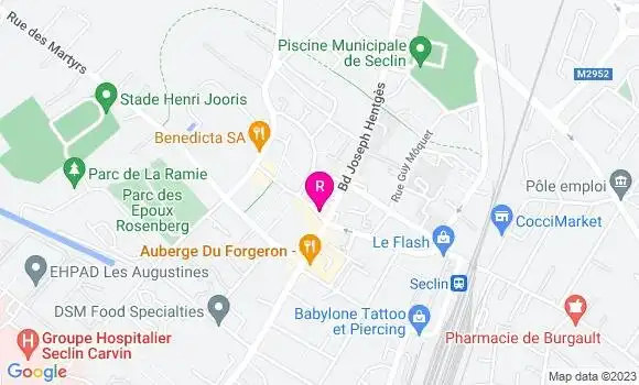 Localisation Restaurant  Cassedal