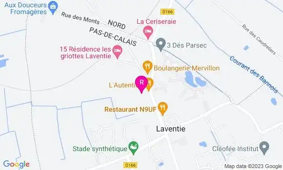 Localisation Pizzeria L