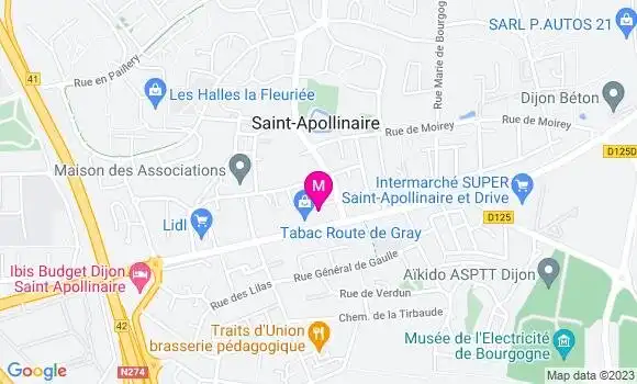 Localisation Pizzeria Pizza du Bourg