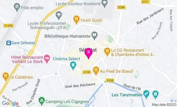 Localisation Fast Food Subway