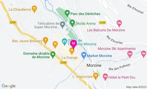 Localisation Sandwicherie Au P